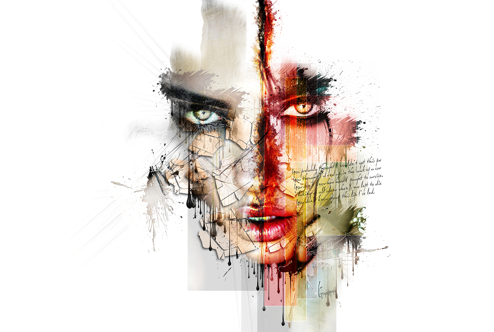 Comme un regard posé sur tes lèvres